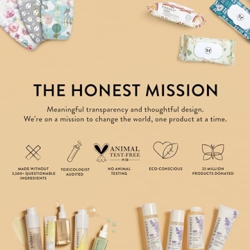 Honest Company Plant-Based Baby Wipes for Sensitive Skin