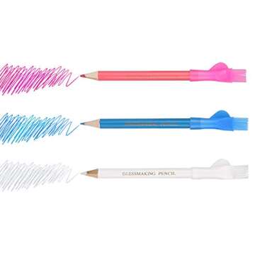 CampTek Tailors Chalk & Fabric Markers Set for Quilting