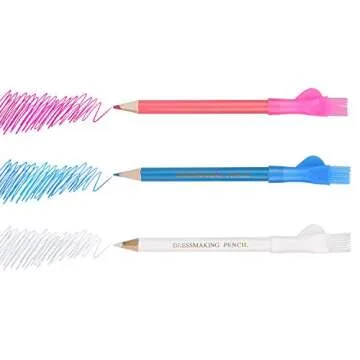 CampTek Tailors Chalk & Fabric Markers Set for Quilting