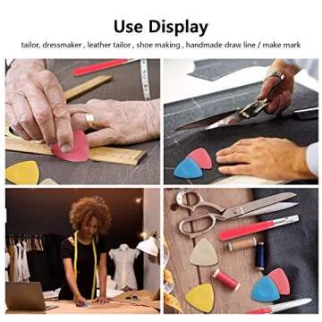 CampTek Tailors Chalk & Fabric Markers Set for Quilting