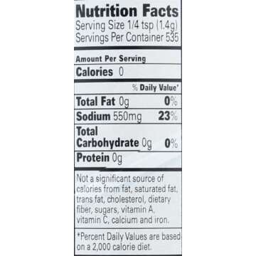 La Baleine Fine Crystals Canister, Sea Salt, 26.5 Ounce