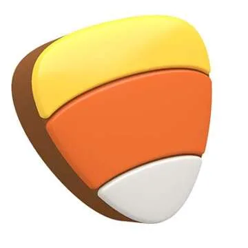 SpinningLeaf Candy Corn Sandwich Cookie Chocolate Candy Mold