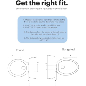 Brondell LumaWarm Heated Toilet Seat with Night Light
