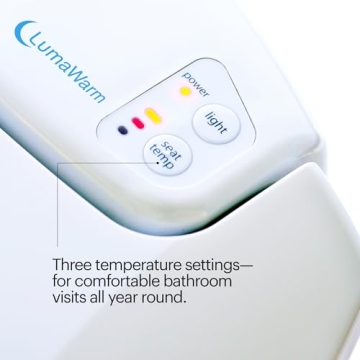 Brondell LumaWarm Heated Toilet Seat with Night Light