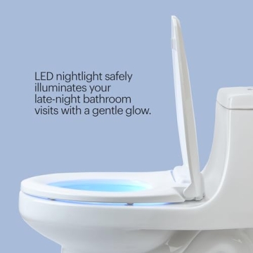 Brondell LumaWarm Heated Toilet Seat with Night Light