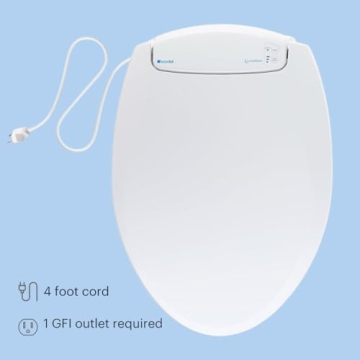 Brondell LumaWarm Heated Toilet Seat with Night Light