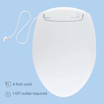 Brondell LumaWarm Heated Toilet Seat with Night Light