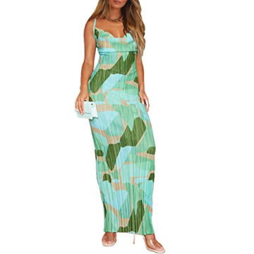 Chic AnotherChill Strapless Pleated Maxi Dress for Parties