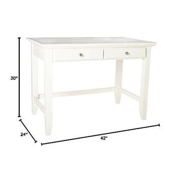 Naples White Student Desk by Home Styles - Smart & Stylish Workspace
