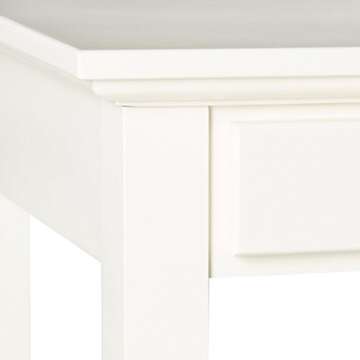 Naples White Student Desk for Elegant Study Space