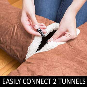 Cat Tunnel Interactive Play Toy for Fun Adventures