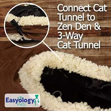 Cat Tunnel Interactive Play Toy for Fun Adventures