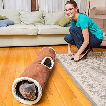 Cat Tunnel Interactive Play Toy for Fun Adventures