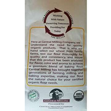 Central Milling Organic Unbleached All Purpose Flour - 160 OZ