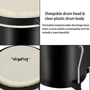 VANPHY Bongo Drums for Kids & Adults - Perfect Gift!