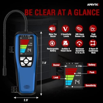 Refrigerant Leak Detector ALD-200 Freon Sniffer