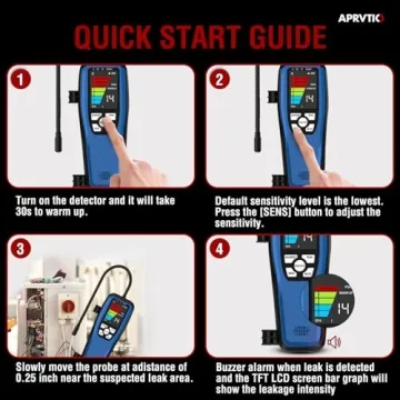 Refrigerant Leak Detector ALD-200 Freon Sniffer