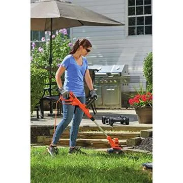 BLACK+DECKER 3-in-1 Corded Lawn Mower, String Trimmer & Edger, 12-Inch (BESTA512CM)