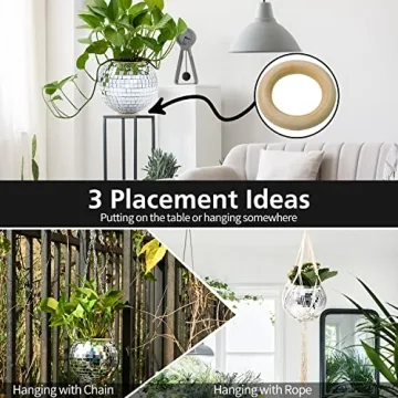 FGBNM 6" Disco Ball Planter for Glamorous Decor