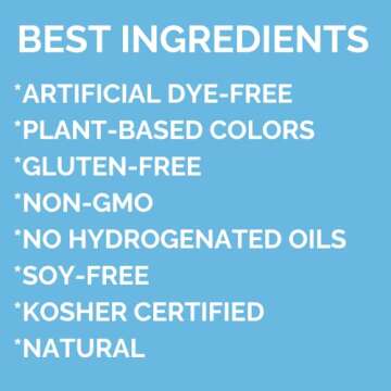 Natural Nonpareil Confetti Sprinkles for Baking and Decorating