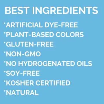 Natural Nonpareil Confetti Sprinkles for Baking and Decorating