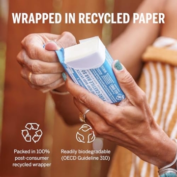 Dr. Bronner's Baby Unscented Bar Soap for Sensitive Skin