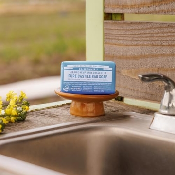 Dr. Bronner's Baby Unscented Bar Soap for Sensitive Skin
