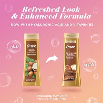 Hydrating Caress Body Wash with Shea Butter & Brown Sugar