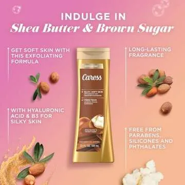 Hydrating Caress Body Wash with Shea Butter & Brown Sugar