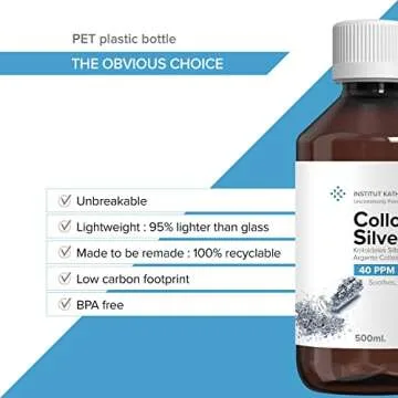 Colloidal Silver Liquid 10 fl oz Natural Immune Support