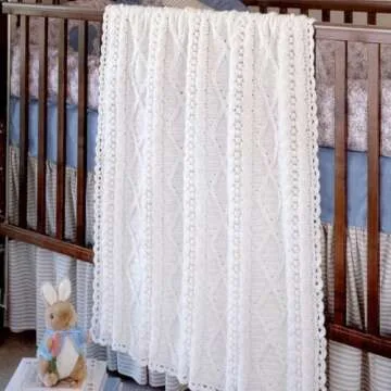 Leisure Arts Aran Baby Afghans to Crochet Book