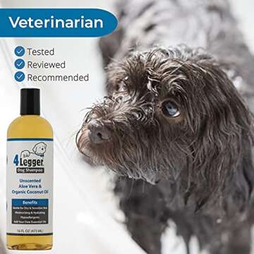 4Legger Natural Dog Shampoo - Hypoallergenic & Soothing