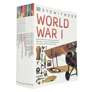DK Eyewitness Collection 15 Books Set for Young Explorers
