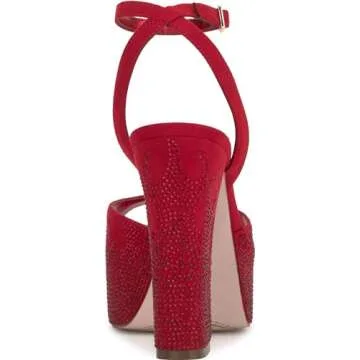 Jessica Simpson Women's LIRIO2 Sandal-Platform, Wicked Red, 7.5