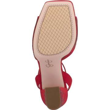 Jessica Simpson Women's LIRIO2 Sandal-Platform, Wicked Red, 7.5