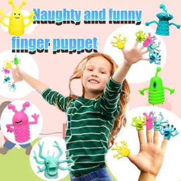 Cute 40PCS Finger Puppets for Creative Play and Gifts