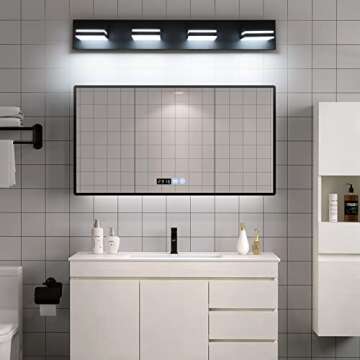 SineRise Modern LED Bathroom Vanity Light - 4-Light Beauty