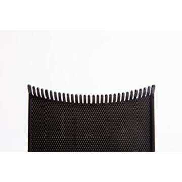 Authentic Cooboard Balayage Board with Teeth | Original Highlighting Paddle from The Maker of Cooboard Hair Highlighting Kit | Easy to Clean, Sturdy, Lightweight (Cooboard XXL Black)