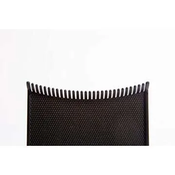 Authentic Cooboard Balayage Board with Teeth | Original Highlighting Paddle from The Maker of Cooboard Hair Highlighting Kit | Easy to Clean, Sturdy, Lightweight (Cooboard XXL Black)