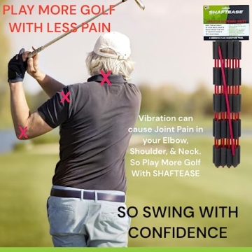 ShaftEase Golf Inserts for Vibration Reduction and Comfort