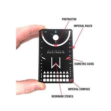 Sketchmark Multi-Tool Bookmark with 11+ Functions