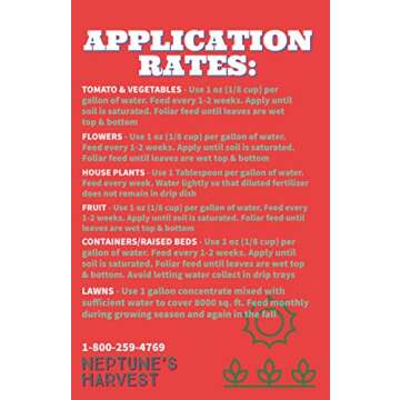 Neptune's Harvest Tomato & Veg Fertilizer 2-4-2, 36 oz