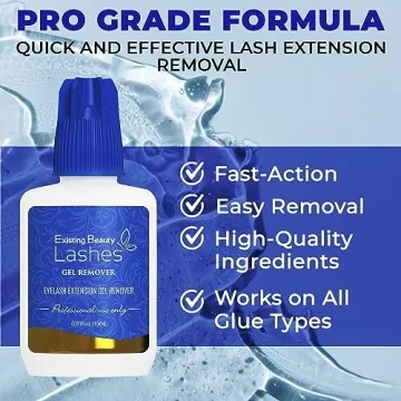 Eyelash Extension Glue Remover - Works Fast and Safely