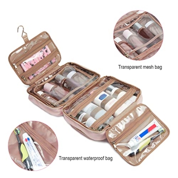 Stylish Water-resistant Toiletry Bag for Easy Travel