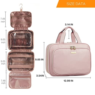 Stylish Water-resistant Toiletry Bag for Easy Travel