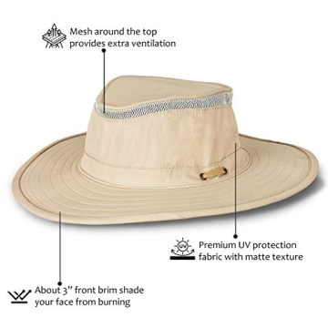 Fishing Hat for Summer UV Sun Protection and Comfort