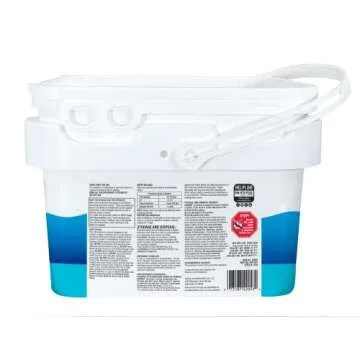 HTH 42053W Pool Care 3" Chlorine Tabs Advanced, Individually Wrapped Tablets - Swimming Pool Sanitiz...