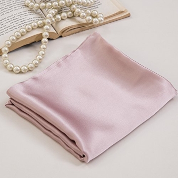 YUNS Luxury 25 Momme Mulberry Silk Pillowcase Queen Twin