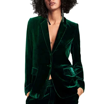 Elegant Lardy Women Velvet Blazer for Every Occasion