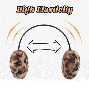Yuoahcn Women Winter Unisex Ear Muffs Faux Fur Warm Earmuffs Lady Girls Plush Ear Warmers Outdoor Ea...